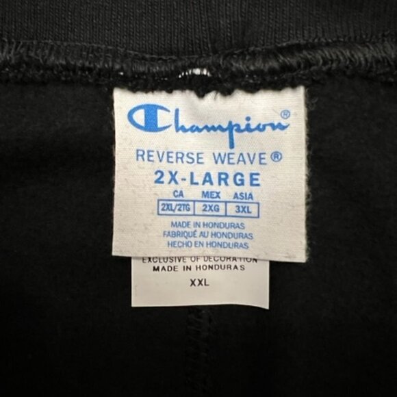 Champion Reverse Weave Black Jogger Sweatpants - Picture 6 of 7